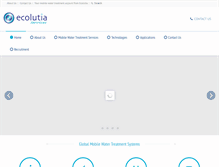 Tablet Screenshot of ecolutia.com